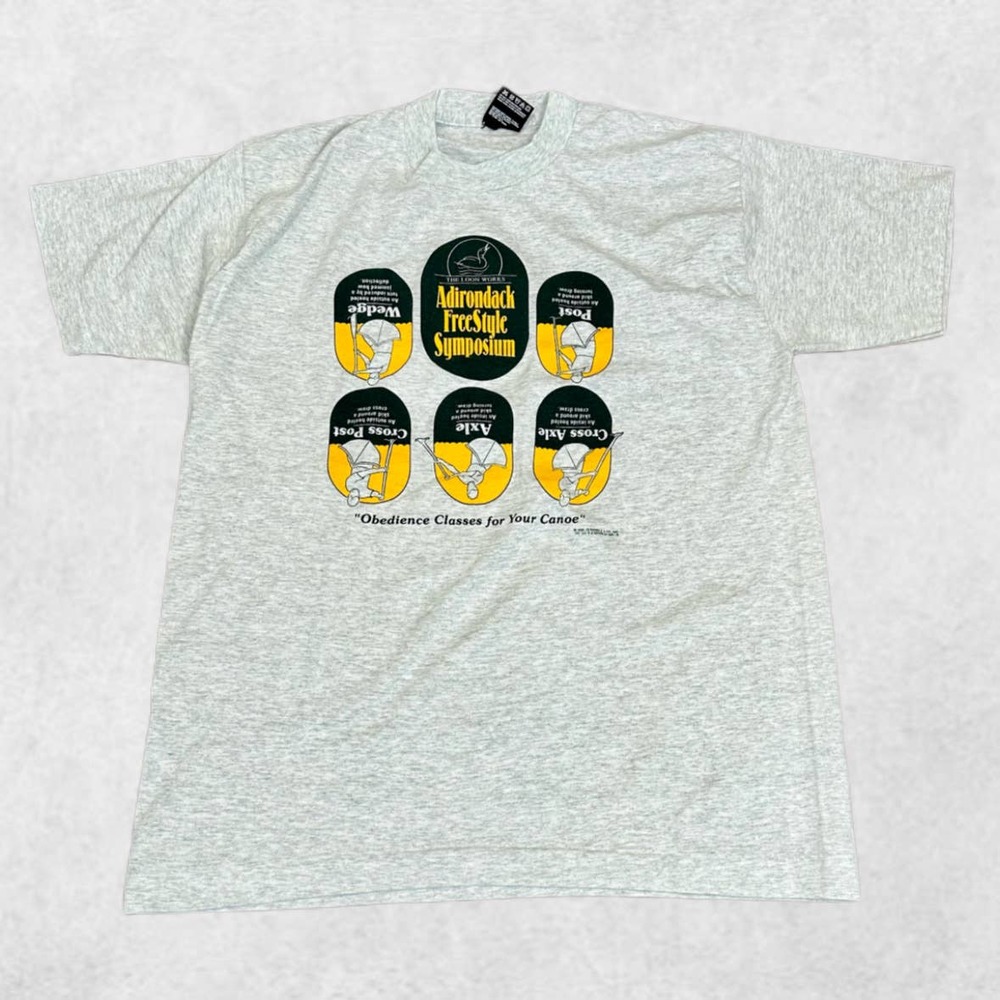 VTG VINTAGE 90’s Canoe Tee Shirt Size Large